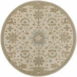 Made to Order Custom Size Hazen Hand Tufted Light Beige 1197 Area Rug