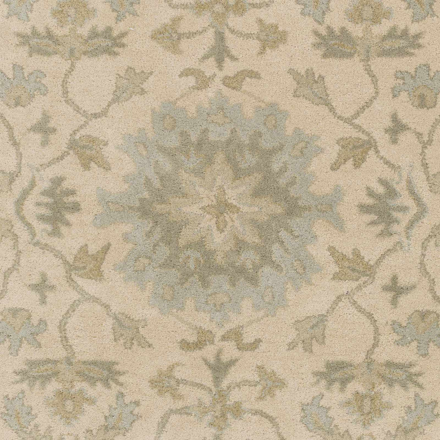 Made to Order Custom Size Hazen Hand Tufted Light Beige 1197 Area Rug