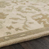 Made to Order Custom Size Hazen Hand Tufted Light Beige 1197 Area Rug