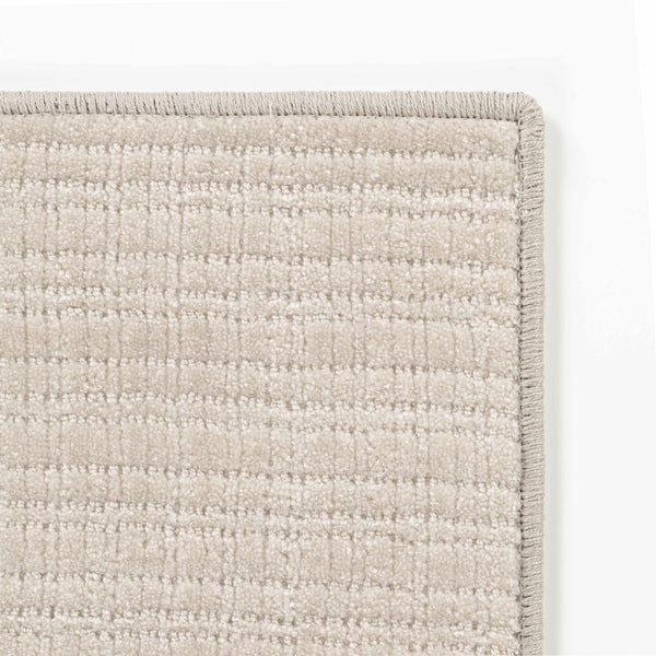 Sample Custom Size Gunther Off White Hand Loomed  Rug