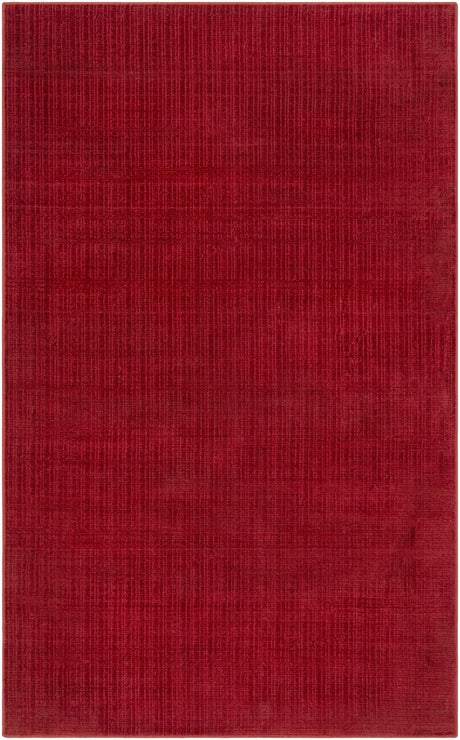 Gunther Red Hand Loomed Cut and Sew Custom Rug