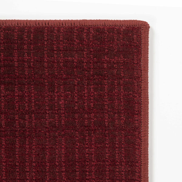 Custom Size Gunther Red Hand Loomed Rug