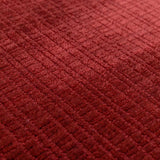 Gunther Red Hand Loomed Cut and Sew Custom Rug