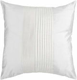 Georgetown White Square Throw Pillow