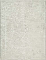 Close-up of the Antoan Cream Area Rug, showcasing its subtle traditional pattern and soft, neutral color palette. Design-Rectangle-710102