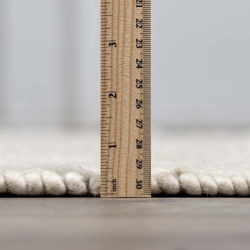 Made to Order Custom Size Ginter Handmade Beige Area Rug