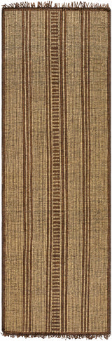 Gita Jute & Leather Rug