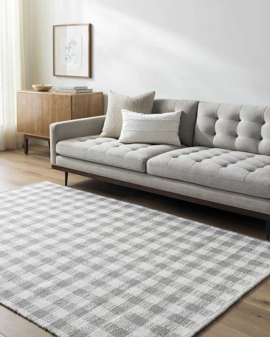 Sample Garth Ivory Wool Rug - Clearance