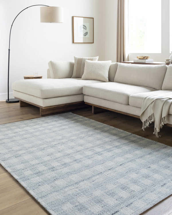 Sample Garth Light Slate Area Rug
