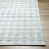 Made to Order Custom Size Garth Light Slate Area Rug
