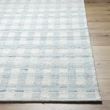 Made to Order Custom Size Garth Light Slate Area Rug