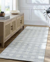 Made to Order Custom Size Garth Light Slate Area Rug