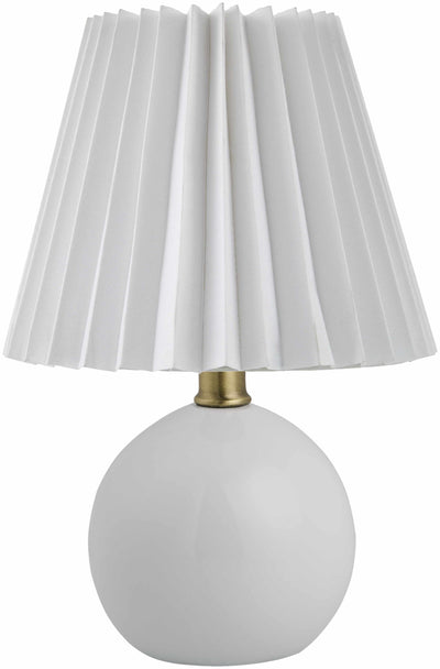 Granjenal Matte White Ceramic Table Lamp