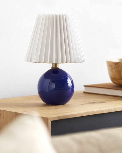 Granjenal Blue Ceramic Table Lamp