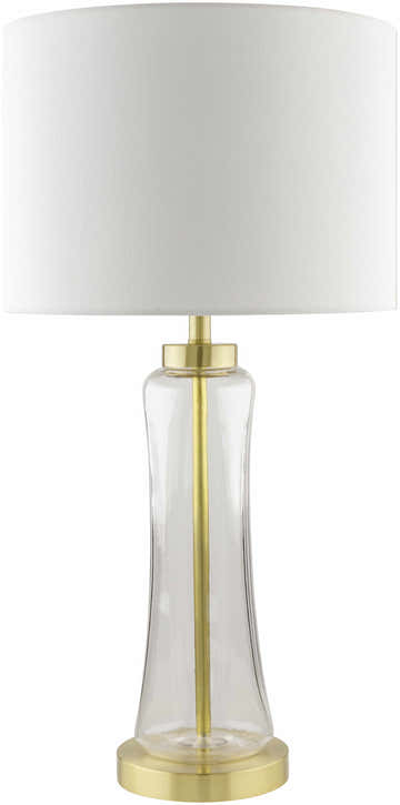 Guarbecque Gold Glass Table Lamp