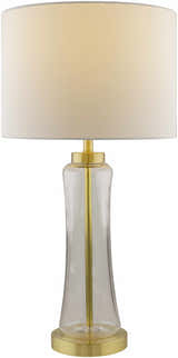 Guarbecque Gold Glass Table Lamp