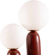 Gallodoro Brick Red Table Lamp