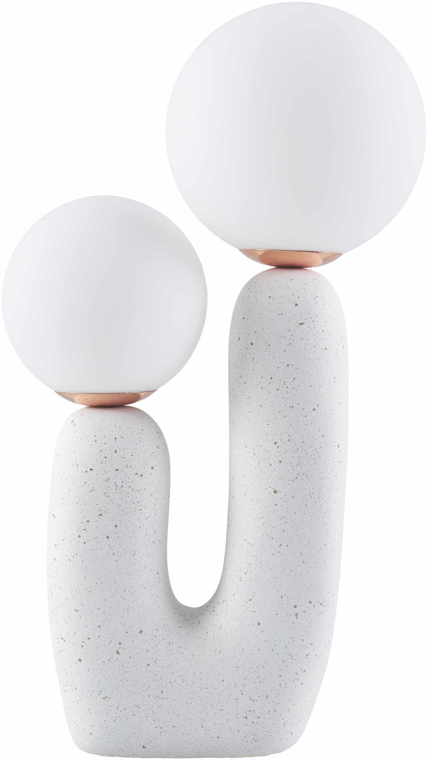 Gallodoro White Table Lamp