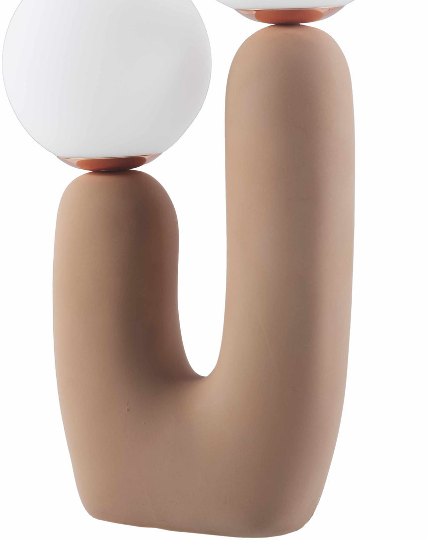 Gallodoro Tan Table Lamp