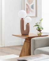 Gallodoro Tan Table Lamp