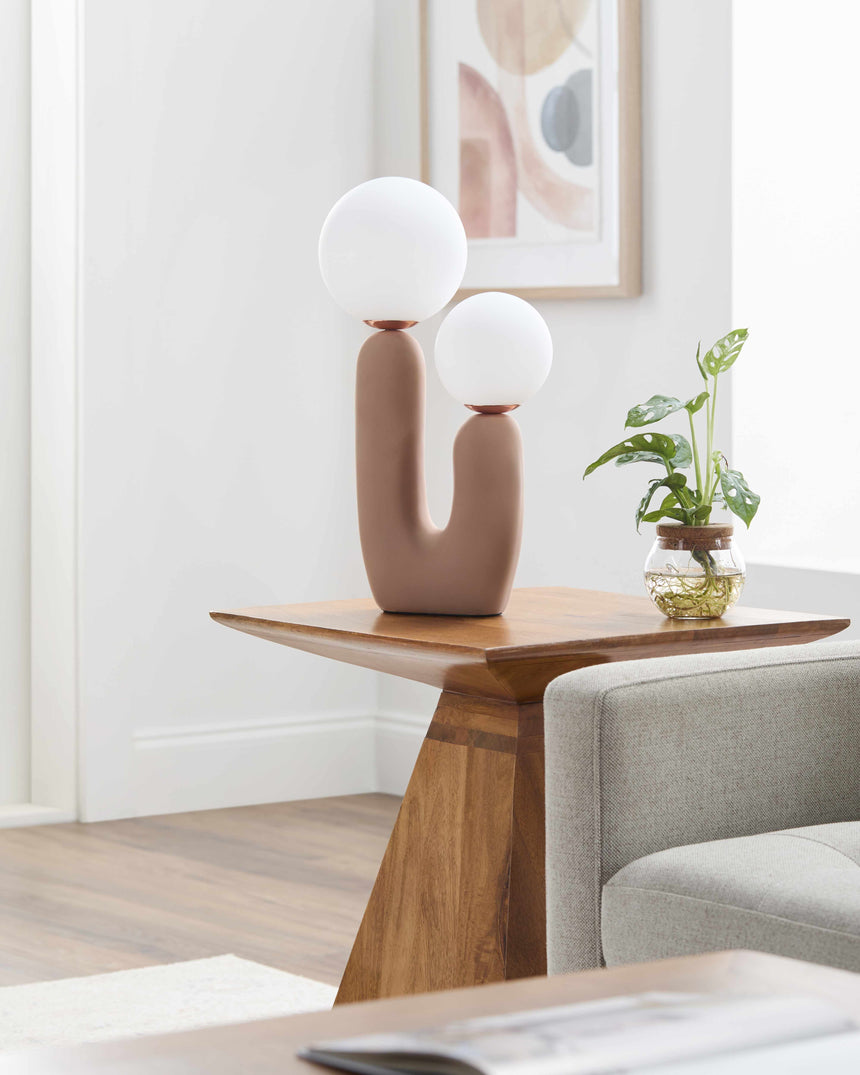 Gallodoro Tan Table Lamp