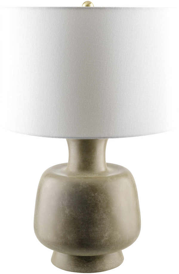 Gifflenga Textured Gray Resin Table Lamp