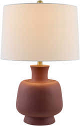 Gifflenga Brick Red Table Lamp