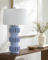 Garanhuns Blue Table Lamp