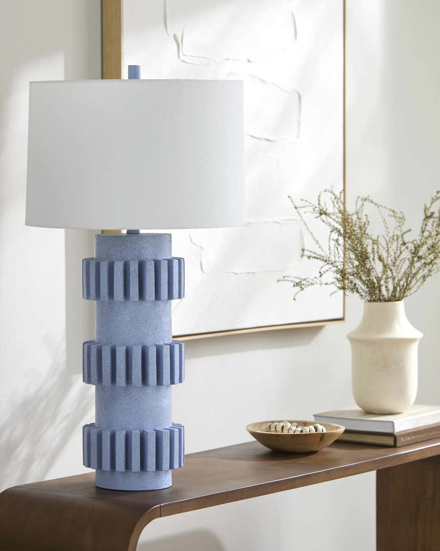 Garanhuns Blue Table Lamp