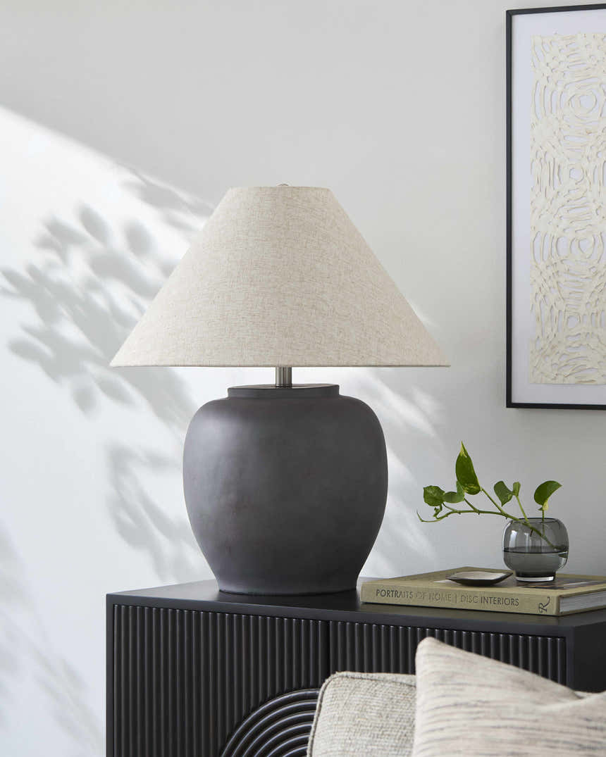 Gurgurnica Gray Table Lamp