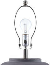 Rayoe Gray Table Lamp