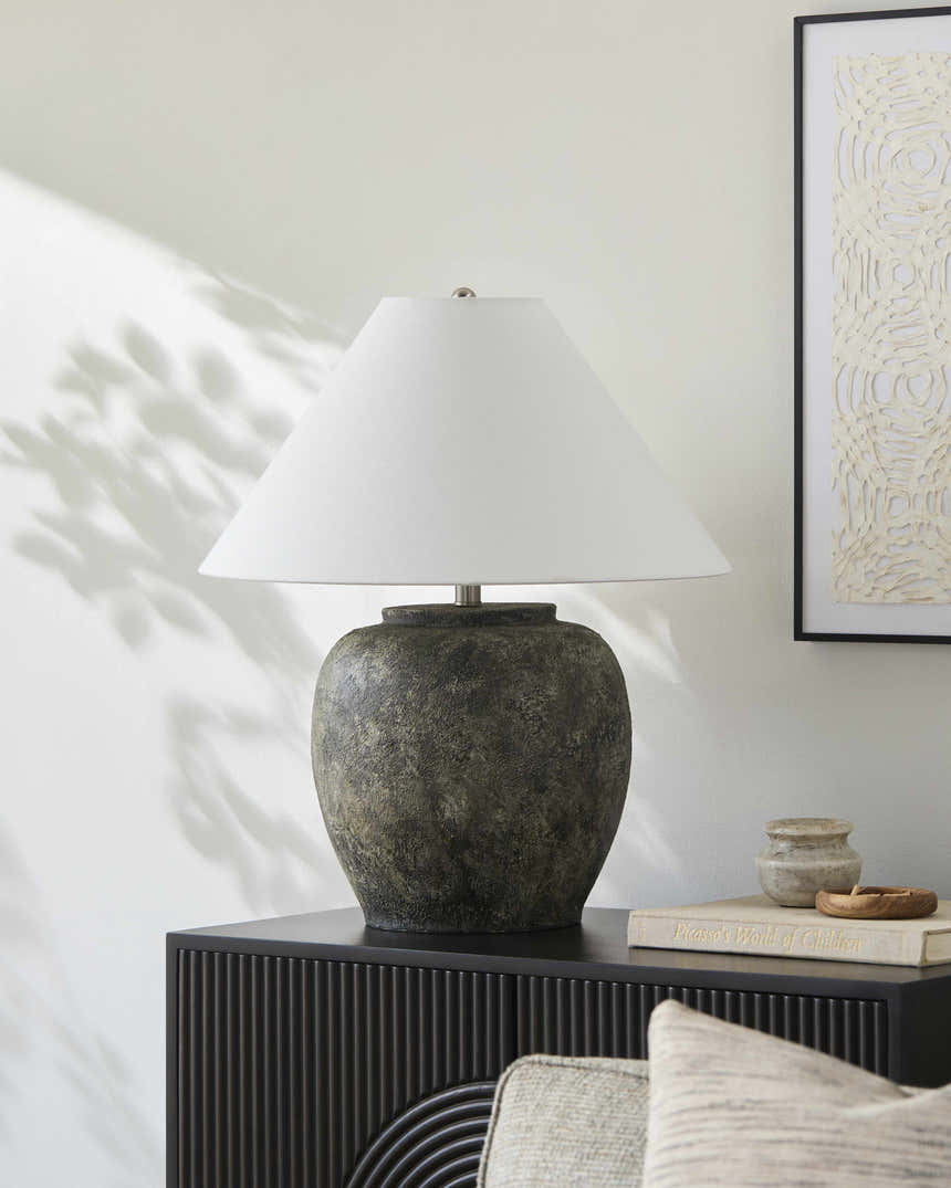 Gurgurnica Metallic - Nickel Table Lamp