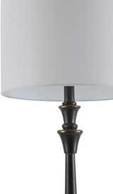 Gajanejos White Table Lamp