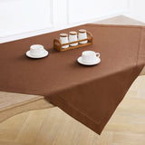 Classic Hemstitch Table Throw