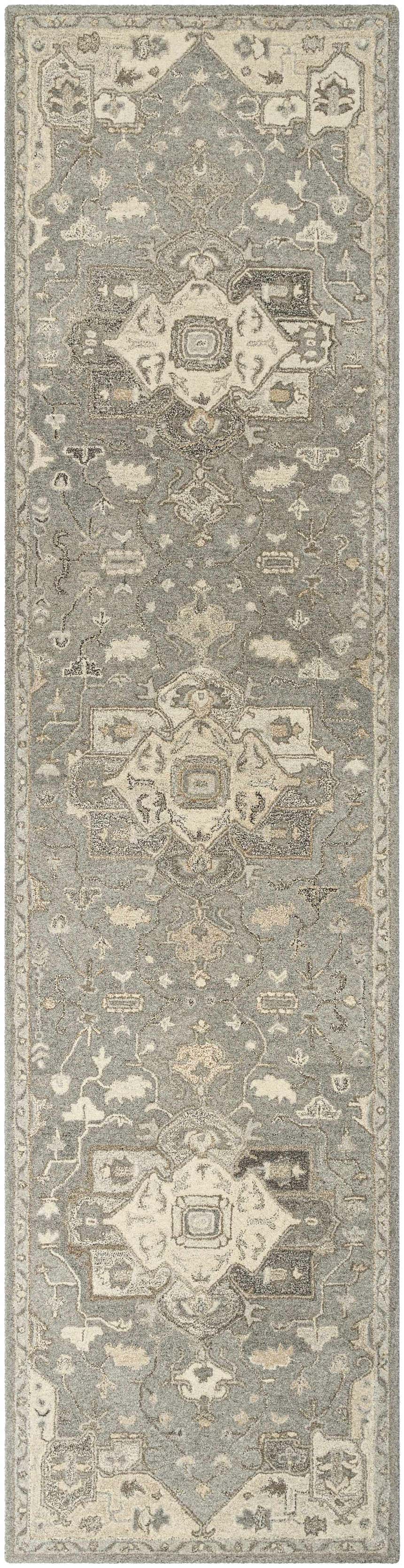 Made to Order Custom Size Broomfield Hand Tufted Taupe 1196 Area Rug