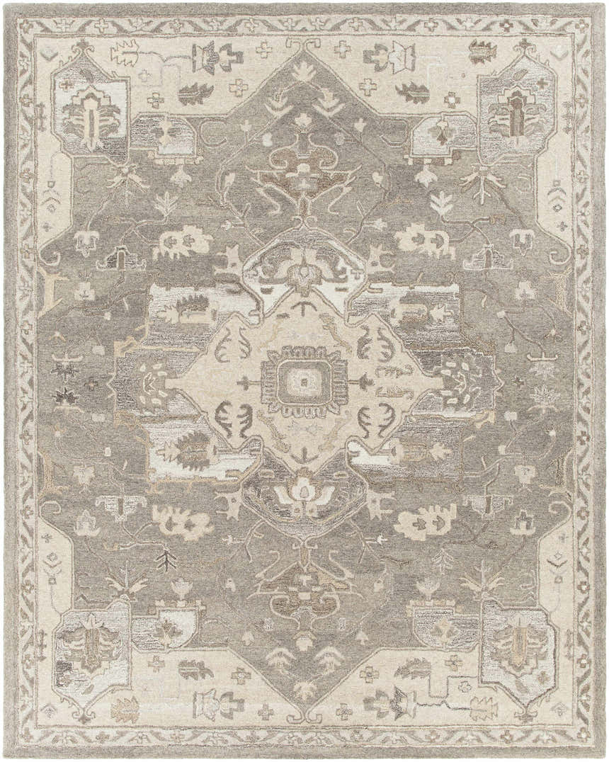 Made to Order Custom Size Broomfield Hand Tufted Taupe 1196 Area Rug