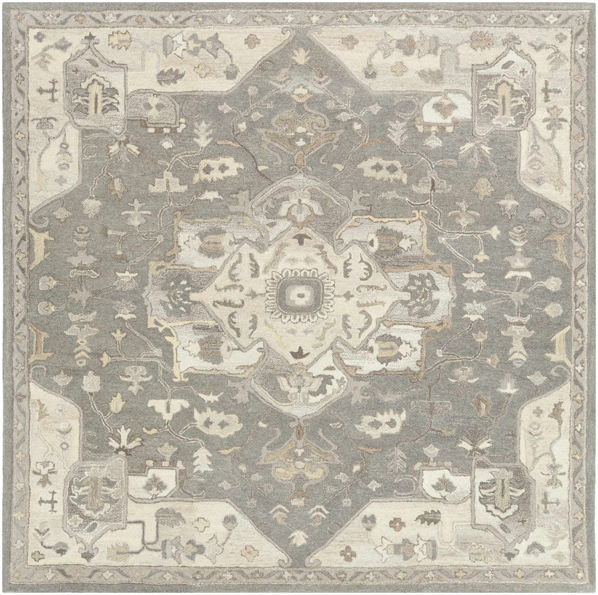 Made to Order Custom Size Broomfield Hand Tufted Taupe 1196 Area Rug