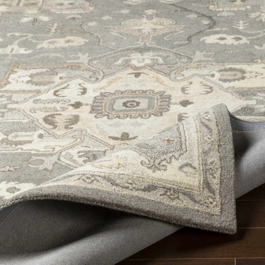 Made to Order Custom Size Broomfield Hand Tufted Taupe 1196 Area Rug