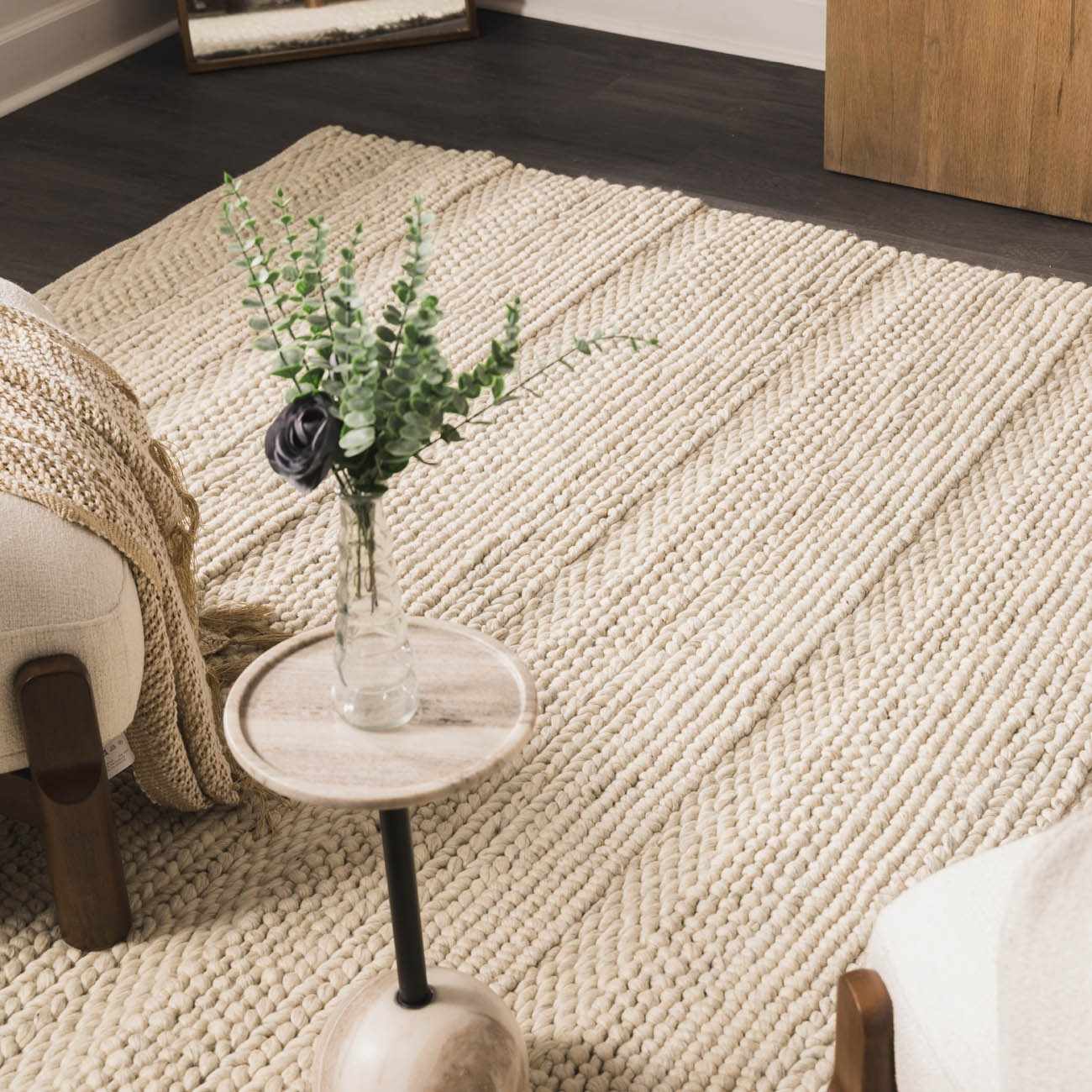 Hanlontown Premium Wool Area Rug