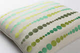 Hannington Green Dotted Accent Pillow - Clearance