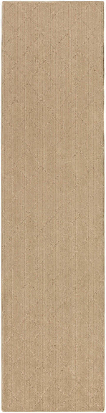 Hawkins Dark Beige Diamond Cut and Sew Custom Rug
