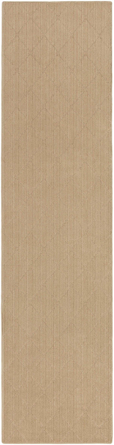 Hawkins Dark Beige Diamond Cut and Sew Custom Rug