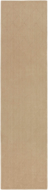 Hawkins Dark Beige Diamond Cut and Sew Custom Rug