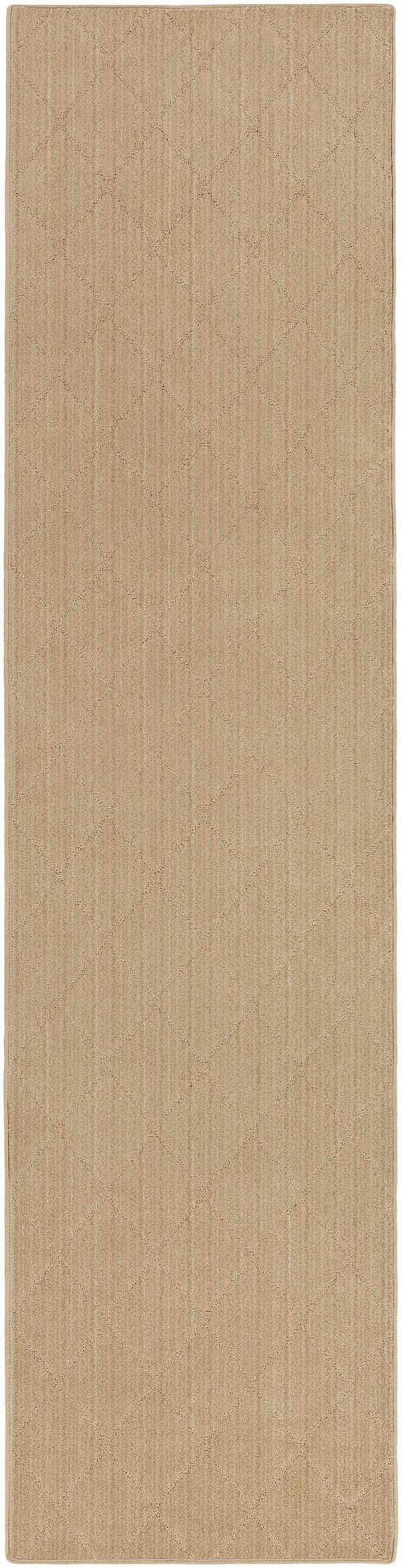 Custom Size Hawkins Dark Beige Diamond Rug