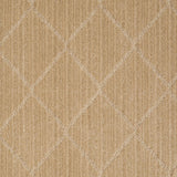 Hawkins Dark Beige Diamond Cut and Sew Custom Rug