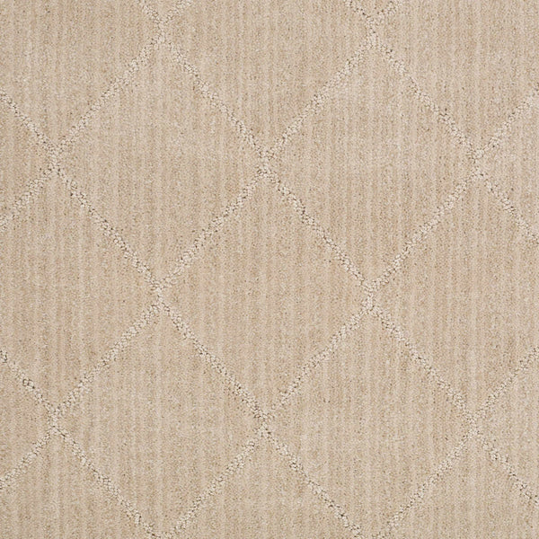 Sample Custom Size Hawkins Beige Diamond Rug