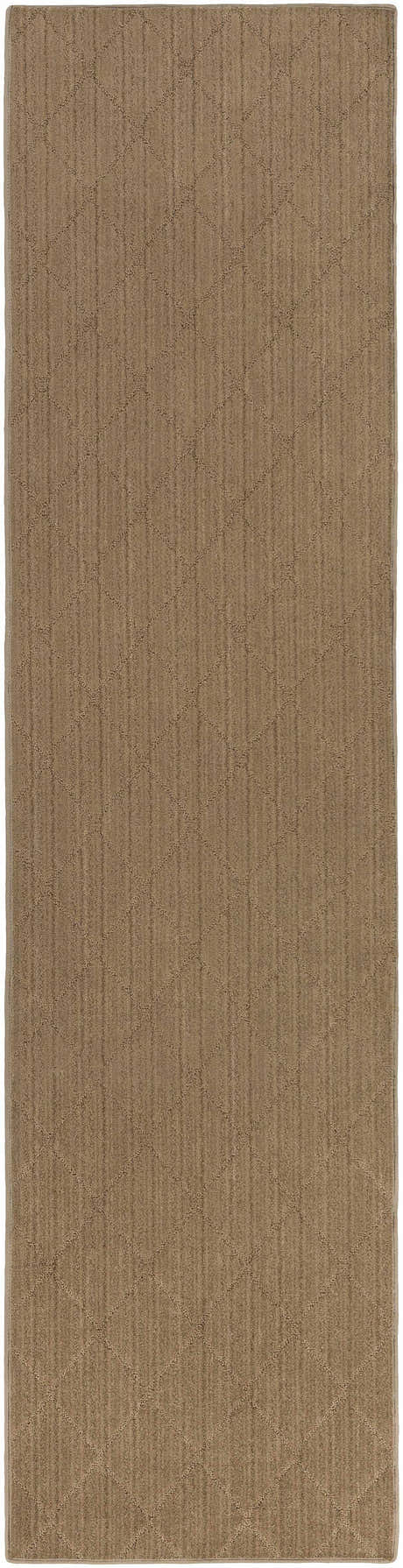 Hawkins Brown Diamond Cut and Sew Custom Rug