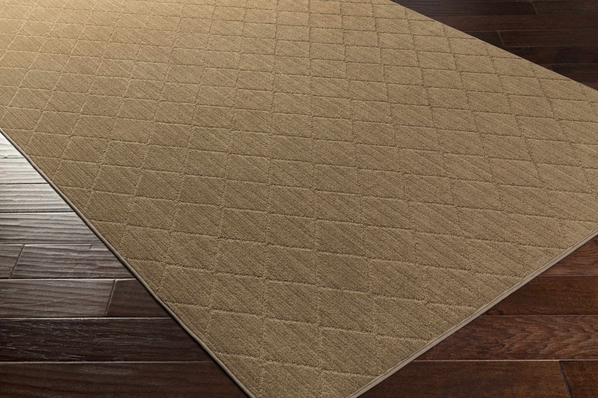 Hawkins Brown Diamond Cut and Sew Custom Rug
