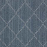 Hawkins Blue Diamond Cut and Sew Custom Rug