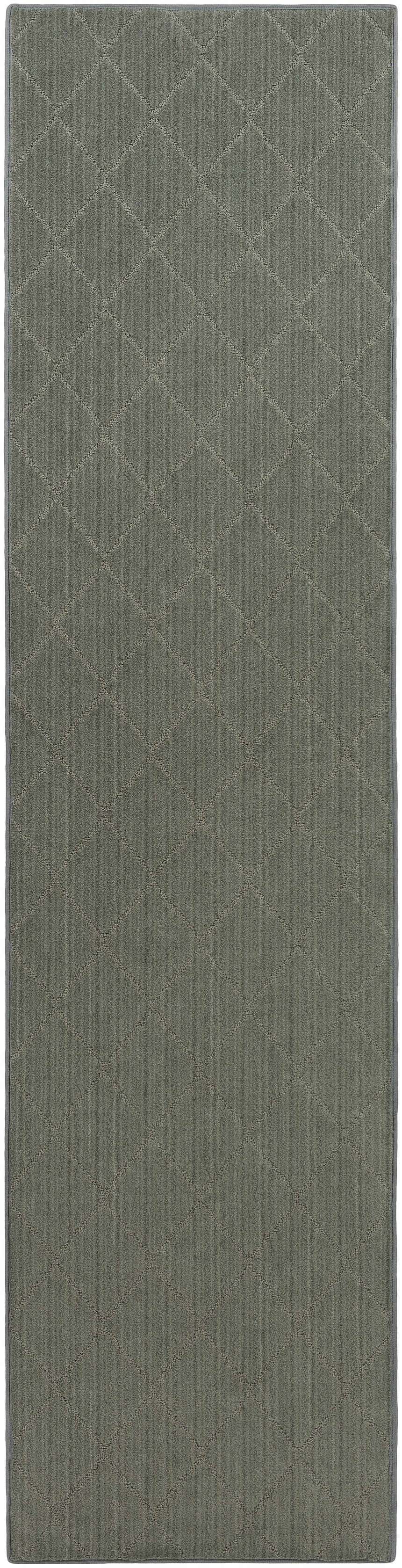 Hawkins Green Diamond Cut and Sew Custom Rug